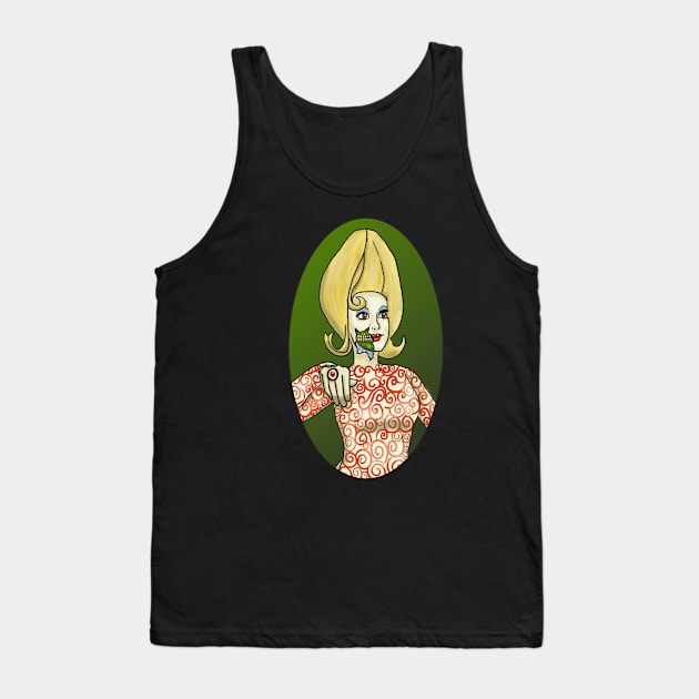 Martian Woman Tank Top by tesiamarieart